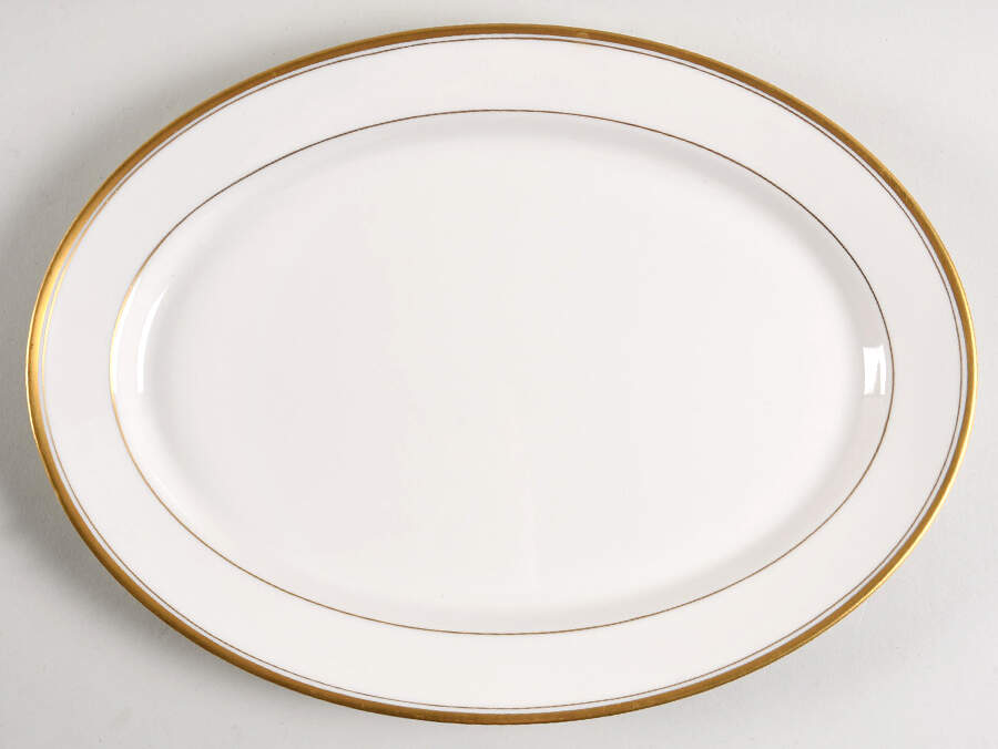 Regent 12" Oval Serving Platter by Syracuse-1