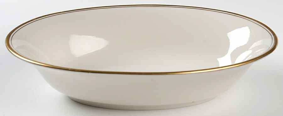 Regent 10" Oval Vegetable Bowl by Syracuse-1