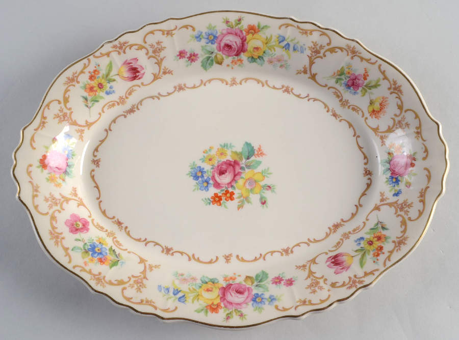 Riviera 12" Oval Serving Platter by Syracuse-1