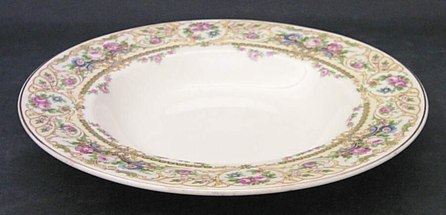 Rose Marie Large Rim Soup Bowl by Syracuse-1