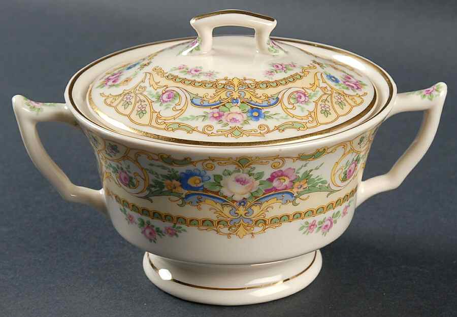 Rose Marie Sugar Bowl & Lid by Syracuse-1