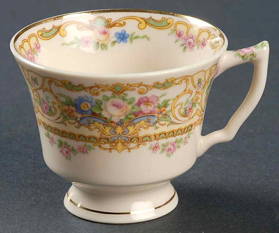 Rose Marie Footed Demitasse Cup by Syracuse-1