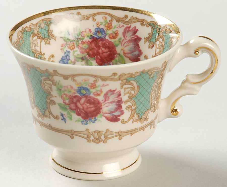 Romance Green Footed Demitasse Cup by Syracuse-1