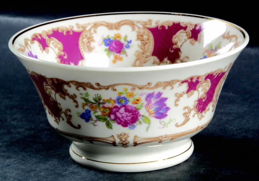 Romance Maroon Cranberry Bowl by Syracuse-1