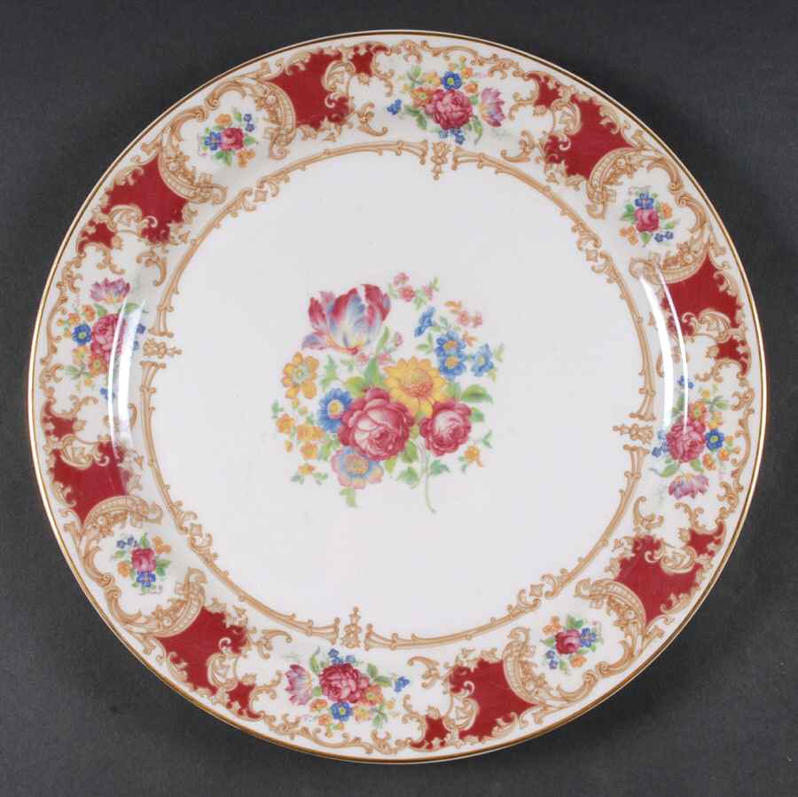 Romance Maroon 12" Chop Plate (Round Platter) by Syracuse-1