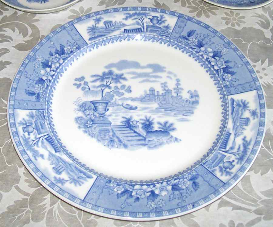 Roosevelt (Blue) Dinner Plate by Syracuse-1