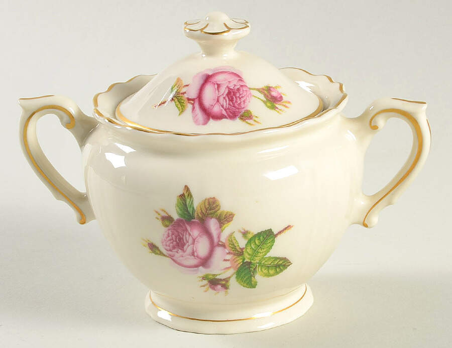 Rosalie Sugar Bowl & Lid by Syracuse-1