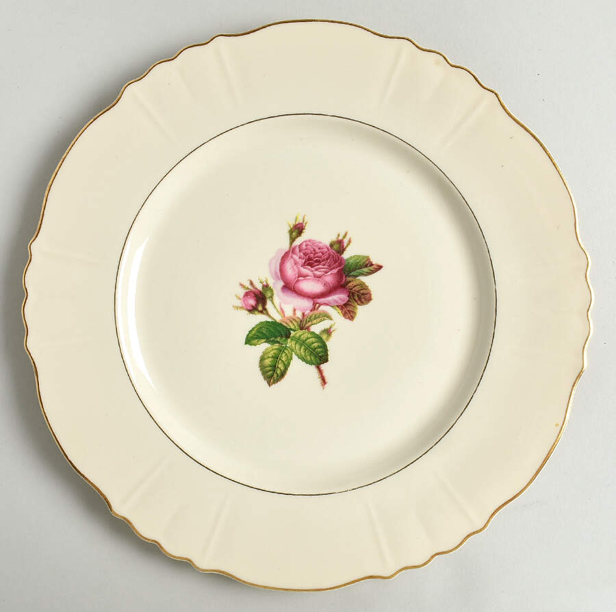 Rosalie Large Dinner Plate by Syracuse-1