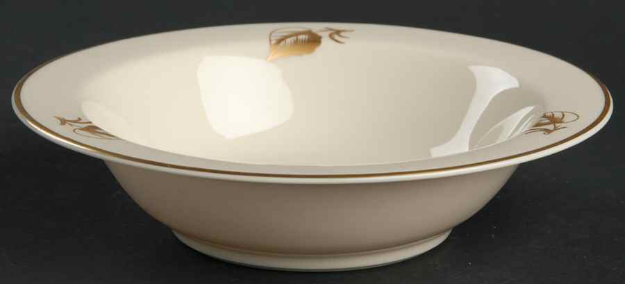 Roseleaf Rim Cereal Bowl by Syracuse-1