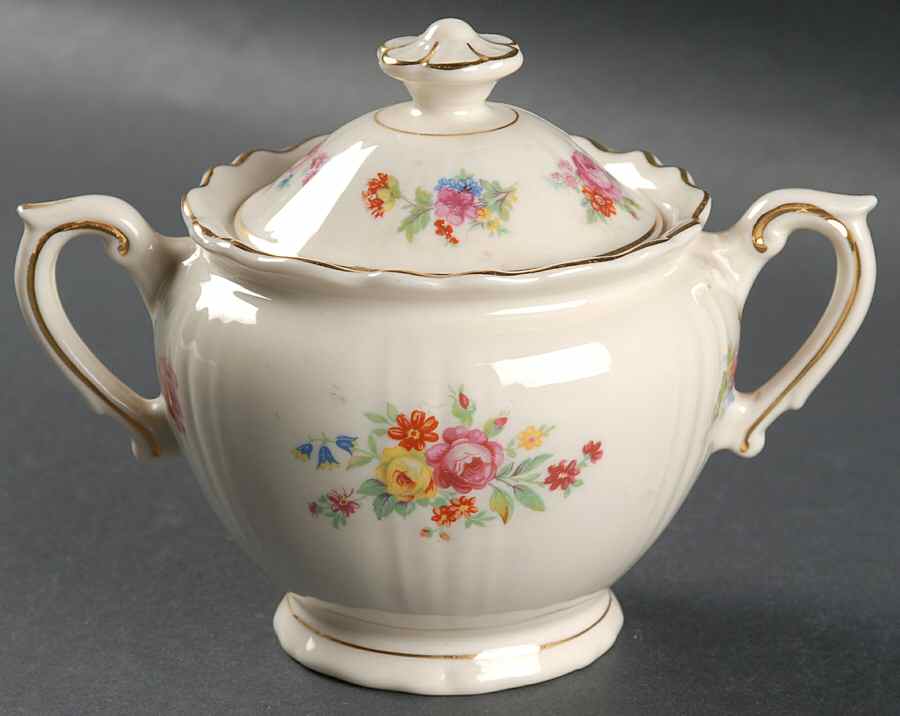 Rosemoor Sugar Bowl & Lid by Syracuse-1