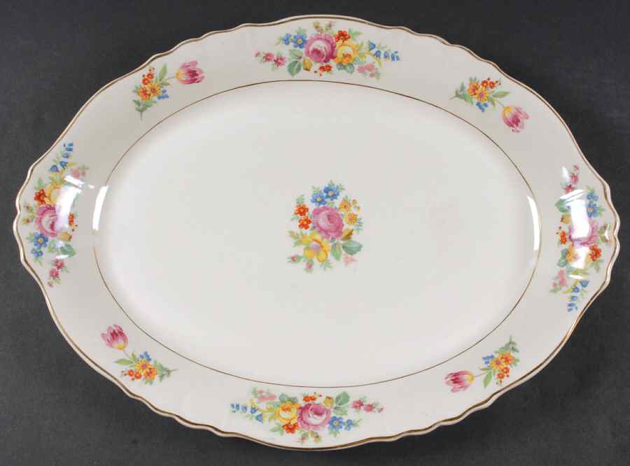 Rosemoor 16" Oval Serving Platter by Syracuse-1