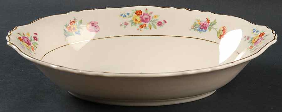 Rosemoor 10" Oval Vegetable Bowl by Syracuse-1