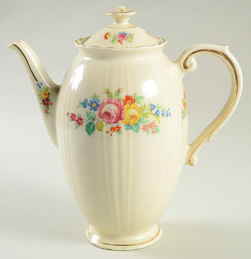 Rosemoor Coffee Pot & Lid by Syracuse-1