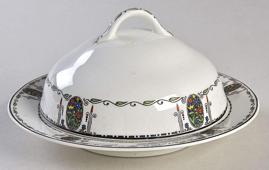 Rosemont Round Covered Butter by Syracuse-1