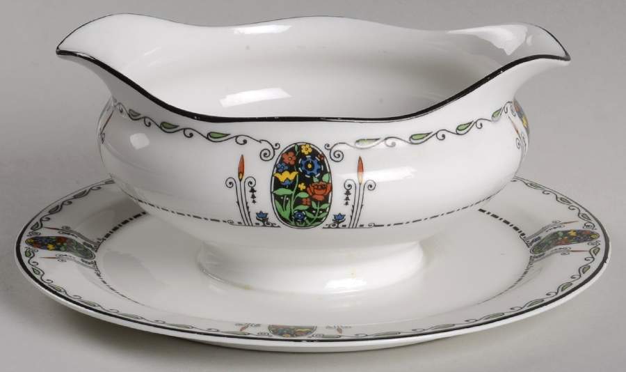 Rosemont Gravy Boat with Attached Underplate by Syracuse-1