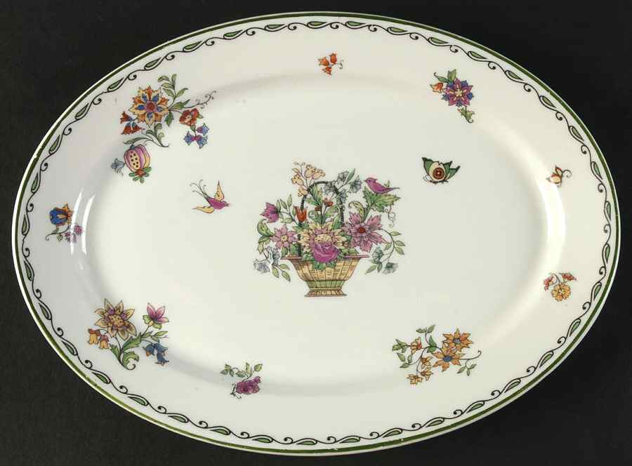 Roslyn 10" Oval Serving Platter by Syracuse-1