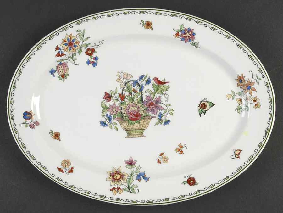 Roslyn 12" Oval Serving Platter by Syracuse-1