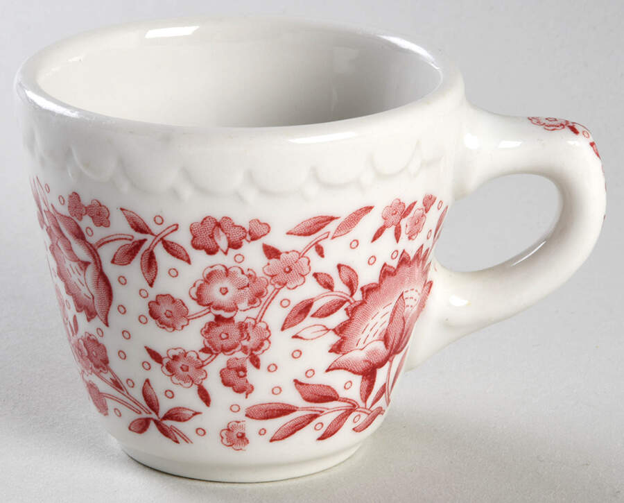 Roxbury-Red (No Trim) Flat Cup by Syracuse-1