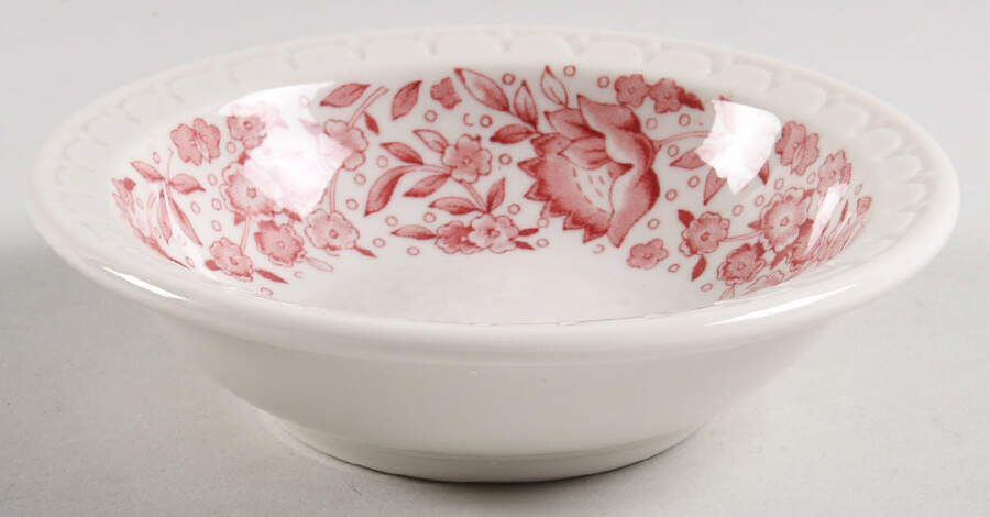 Roxbury-Red (No Trim) Rim Fruit/Dessert (Sauce) Bowl by Syracuse-1