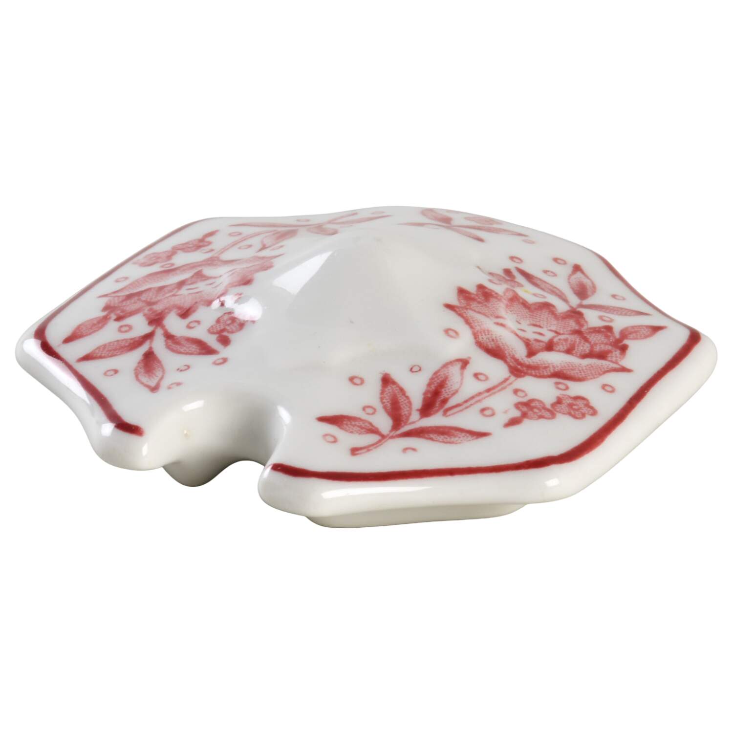 Roxbury-Red (No Trim) Lid for Mustard Jar by Syracuse-1