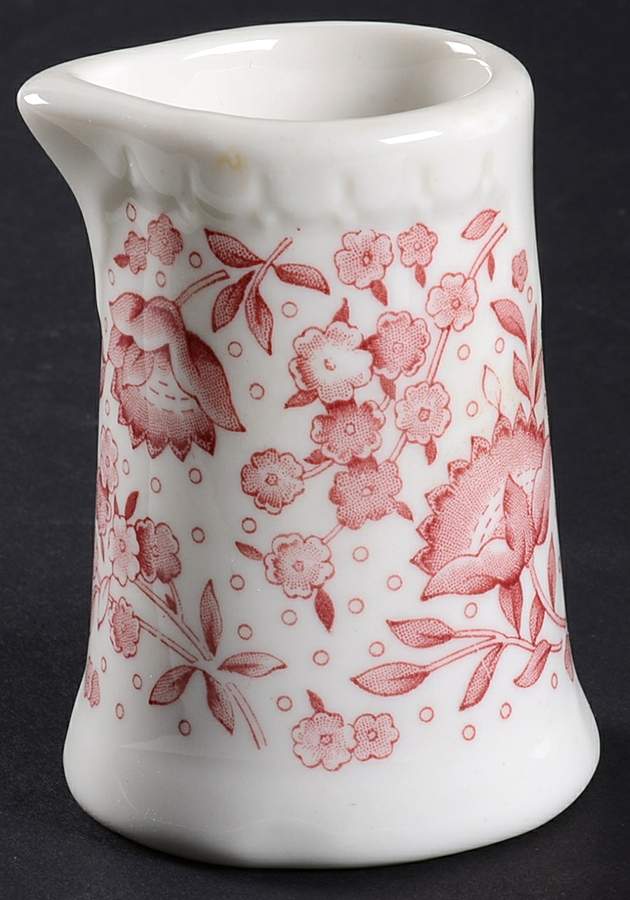 Roxbury-Red (No Trim) Individual Creamer by Syracuse-1