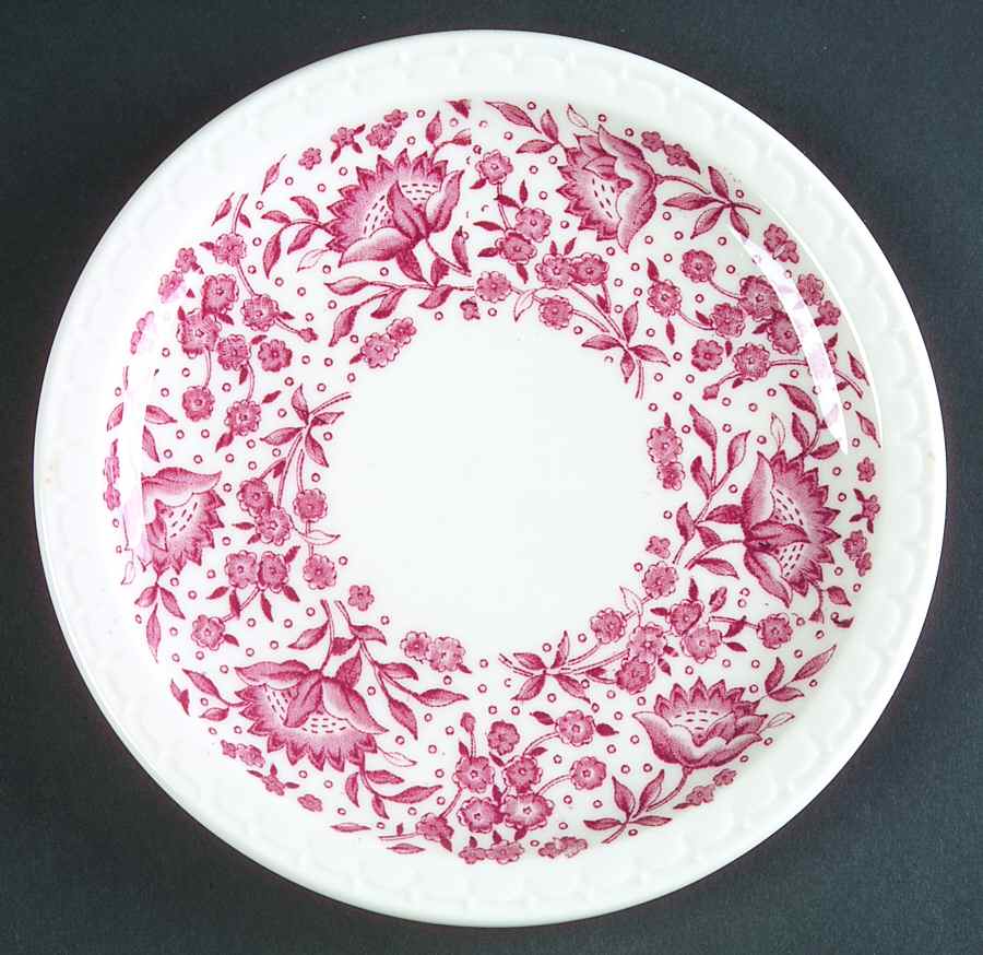 Roxbury-Red (No Trim) Dessert/Pie Plate by Syracuse-1