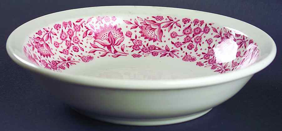 Roxbury-Red (No Trim) 8" Round Vegetable Bowl by Syracuse-1