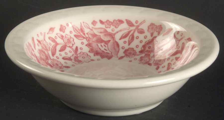 Roxbury-Red (No Trim) Rim Fruit/Dessert (Sauce) Bowl by Syracuse-1