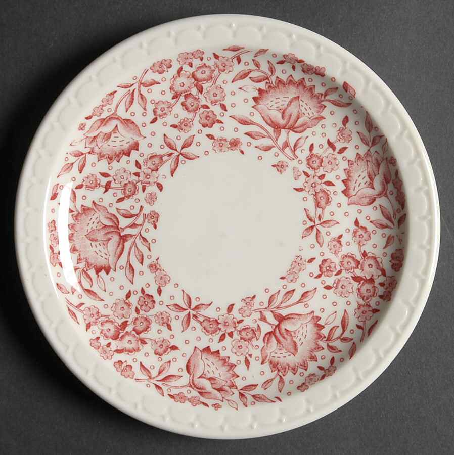 Roxbury-Red (No Trim) Bread & Butter Plate by Syracuse-1