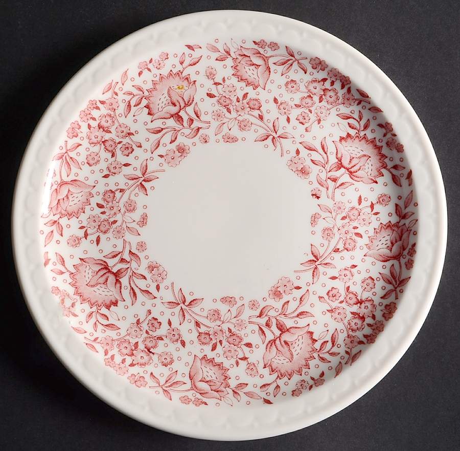 Roxbury-Red (No Trim) Salad Plate by Syracuse-1