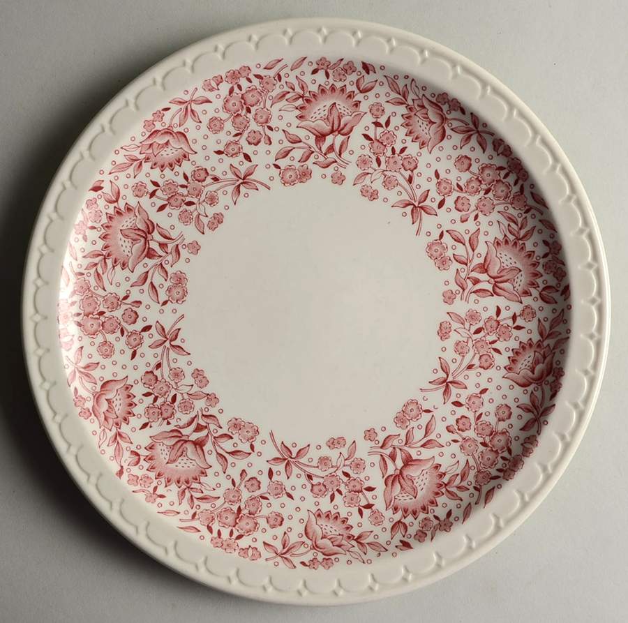 Roxbury-Red (No Trim) Large Dinner Plate by Syracuse-1