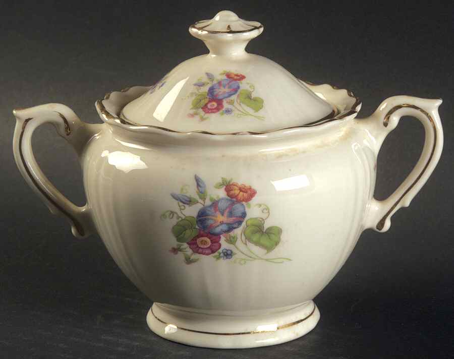 Santa Rosa Sugar Bowl & Lid by Syracuse-1