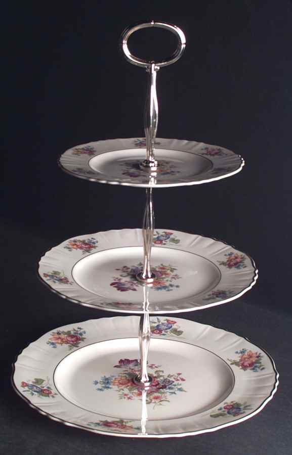 Santa Rosa 13 7/8"-14 1/4" 3-Tiered Serving Tray(DP,SP,BB) HC by Syracuse-1