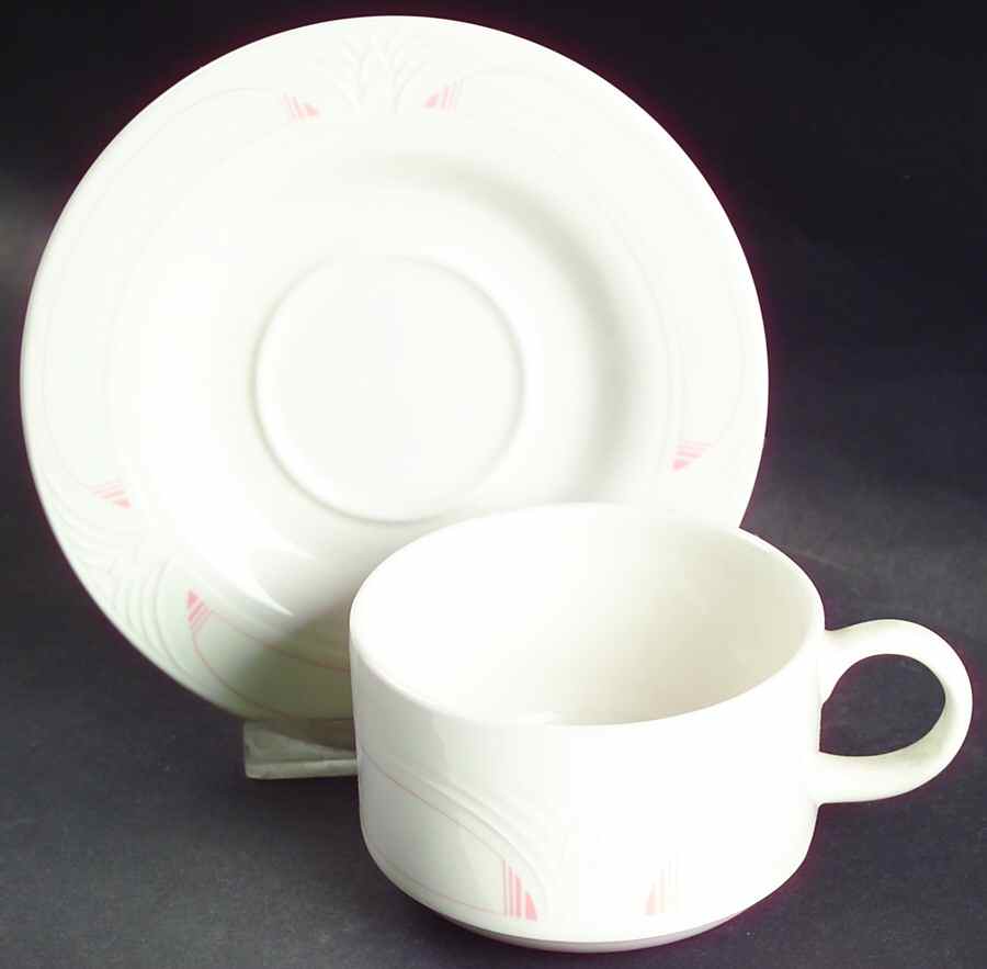 Scottsdale Flat Cup & Saucer Set by Syracuse-1