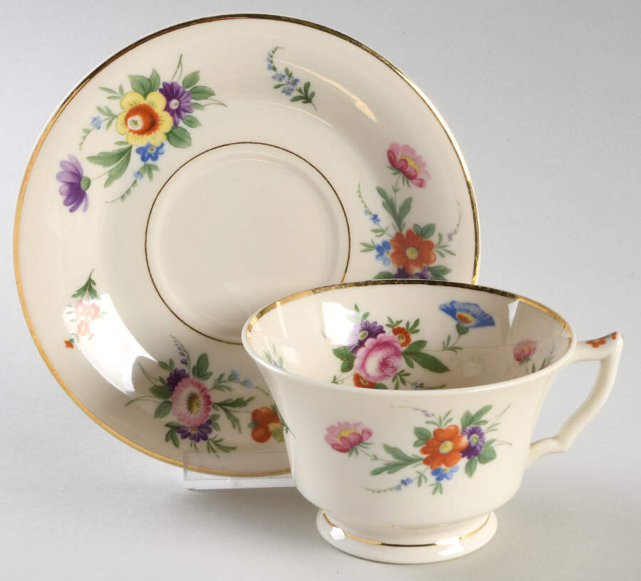 Selma Footed Cup & Saucer Set by Syracuse-1