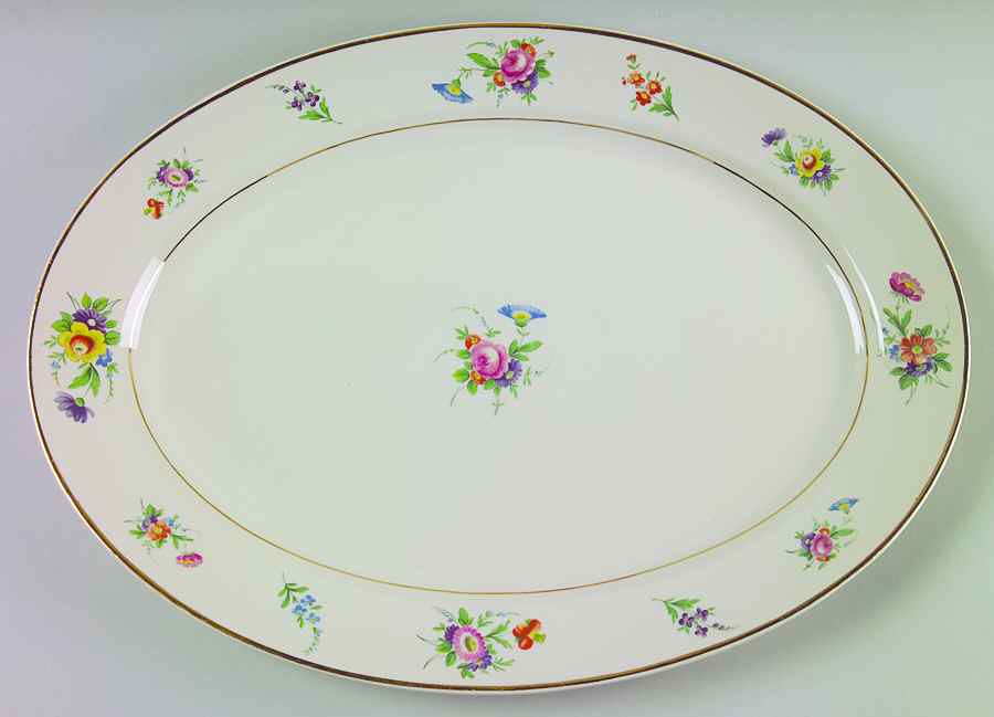 Selma 16" Oval Serving Platter by Syracuse-1