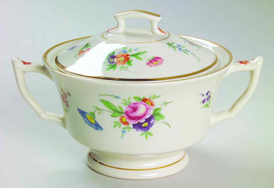 Selma Sugar Bowl & Lid by Syracuse-1