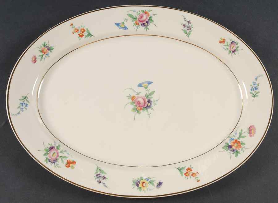 Selma 14" Oval Serving Platter by Syracuse-1