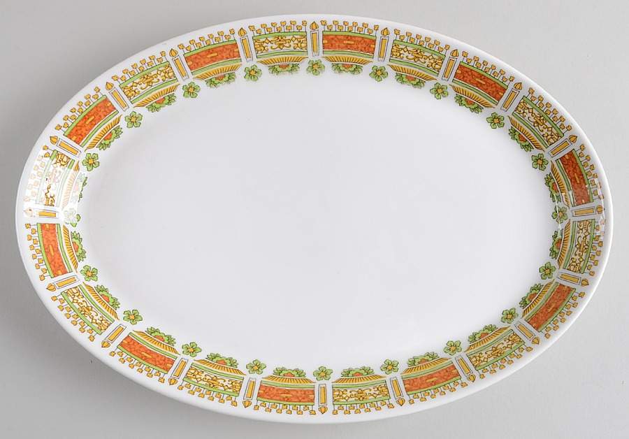 Seville 12" Oval Serving Platter by Syracuse-1