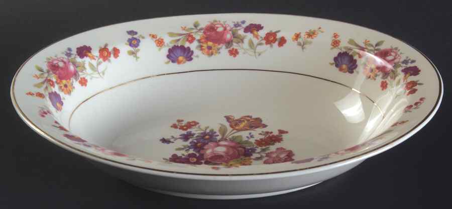 Sharon 9" Oval Vegetable Bowl by Syracuse-1