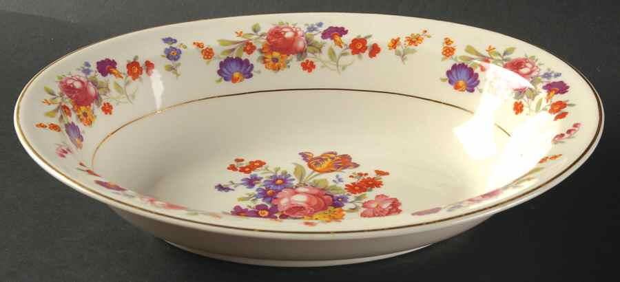 Sharon 9" Oval Vegetable Bowl by Syracuse-1