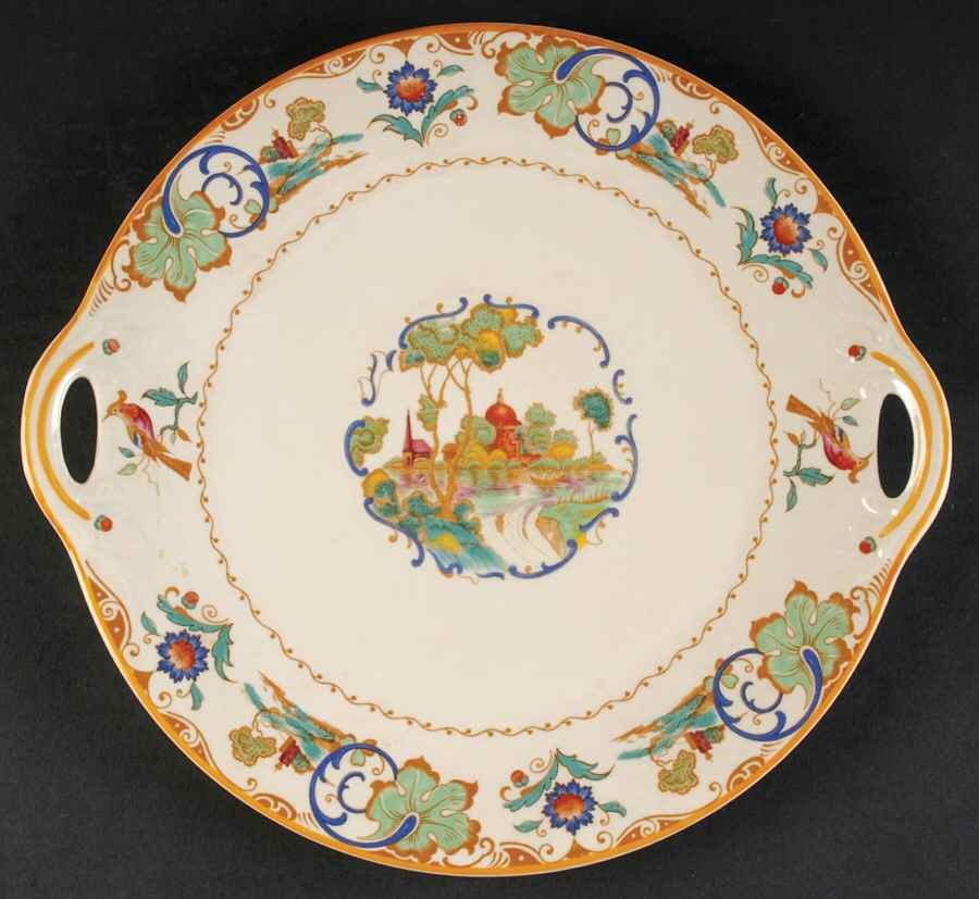 Shalimar Handled Cake Plate by Syracuse-1