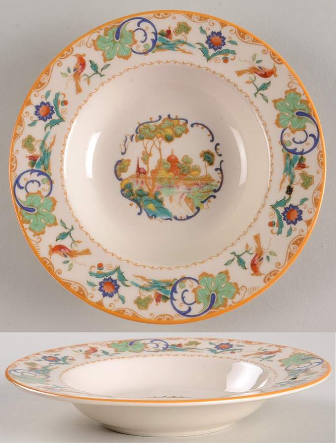 Shalimar Rim Fruit/Dessert (Sauce) Bowl by Syracuse-1