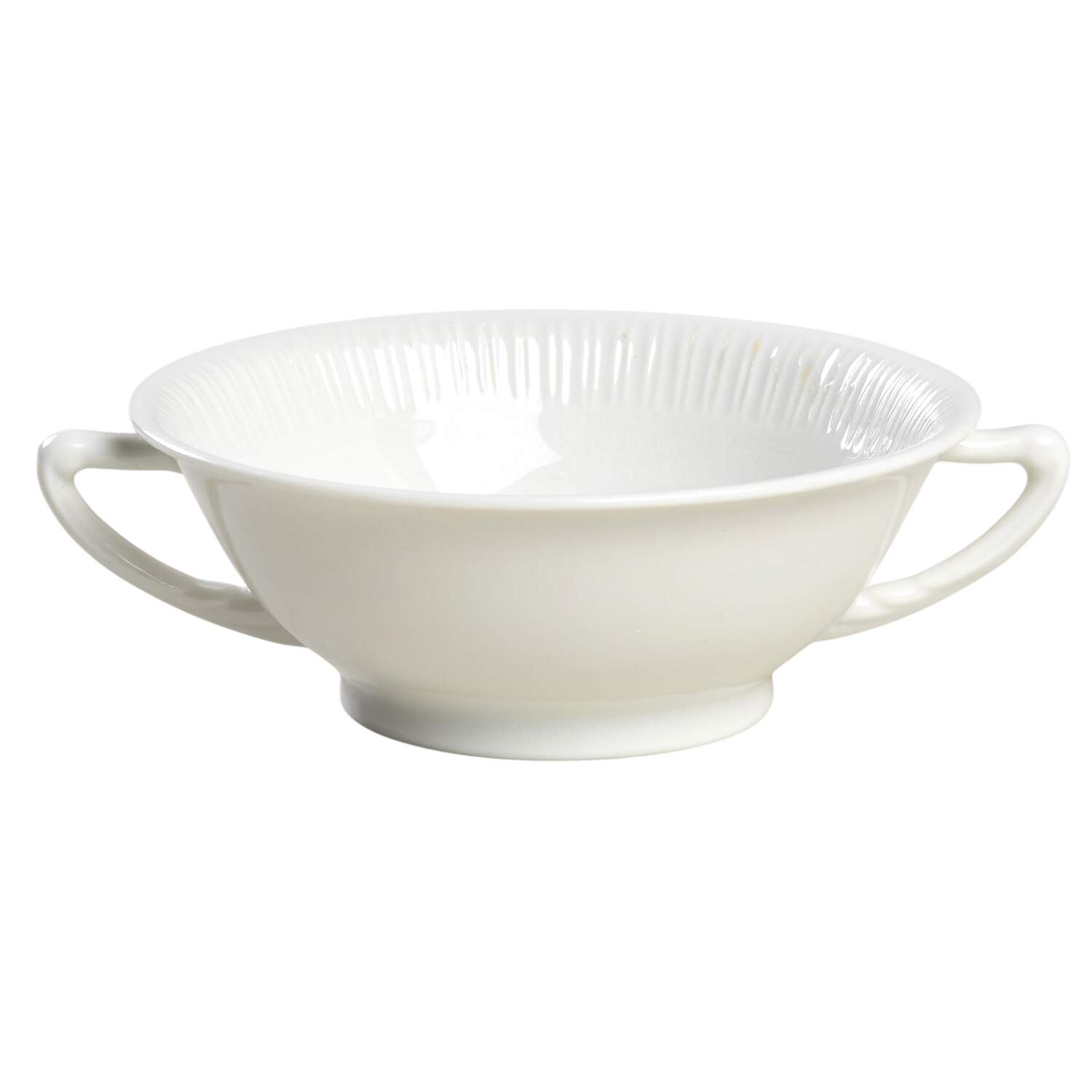 Shelledge Footed Cream Soup Bowl by Syracuse-1