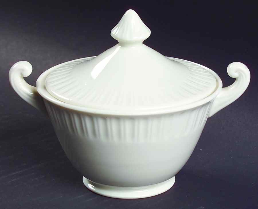 Shelledge Sugar Bowl & Lid by Syracuse-1