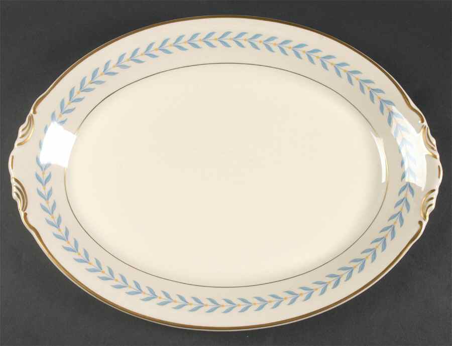 Sherwood 16" Oval Serving Platter by Syracuse-1