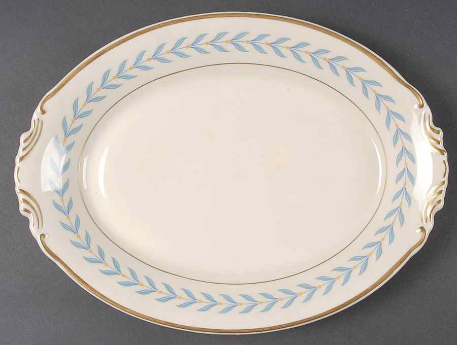 Sherwood 12" Oval Serving Platter by Syracuse-1