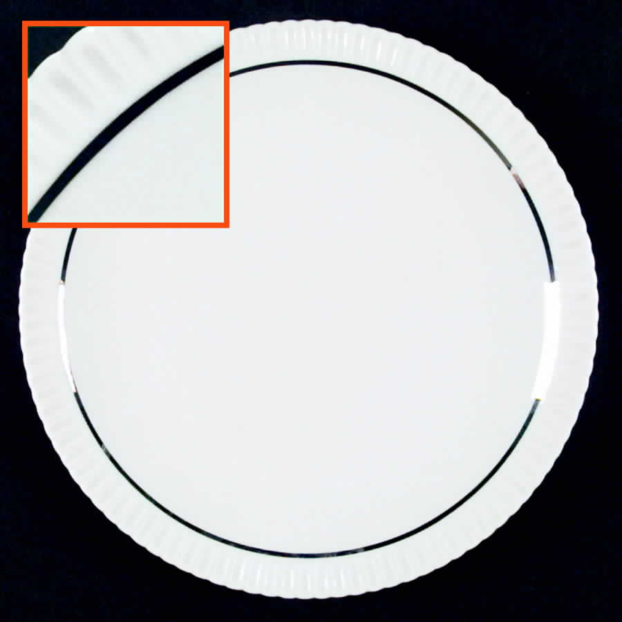 Shelledge Platinum Salad Plate by Syracuse-1