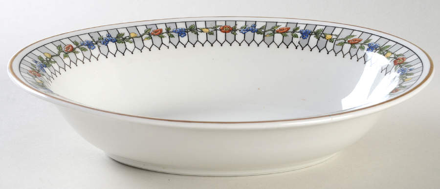 Somerset 8" Oval Vegetable Bowl by Syracuse-1
