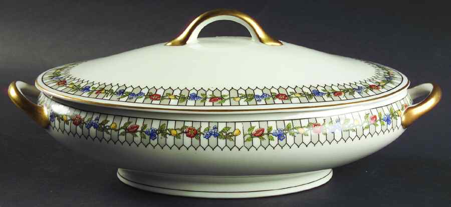 Somerset Oval Covered Vegetable by Syracuse-1
